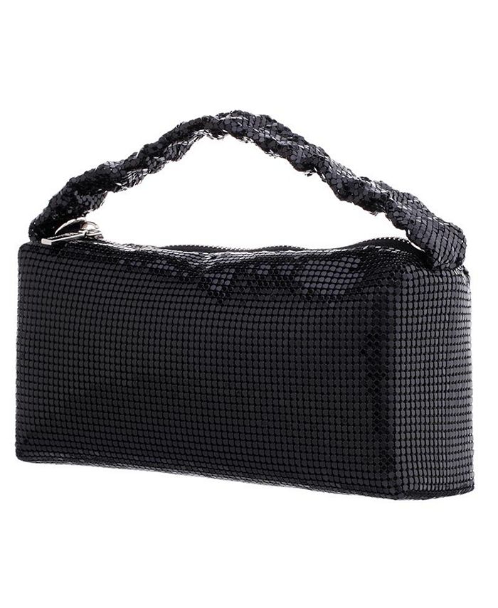 Nina Ruched Handle Mesh Handheld Bag Macy's