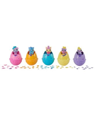 Hatchimals Alive, Egg Carton Toy with 5 Mini Figures in Self-Hatching Eggs