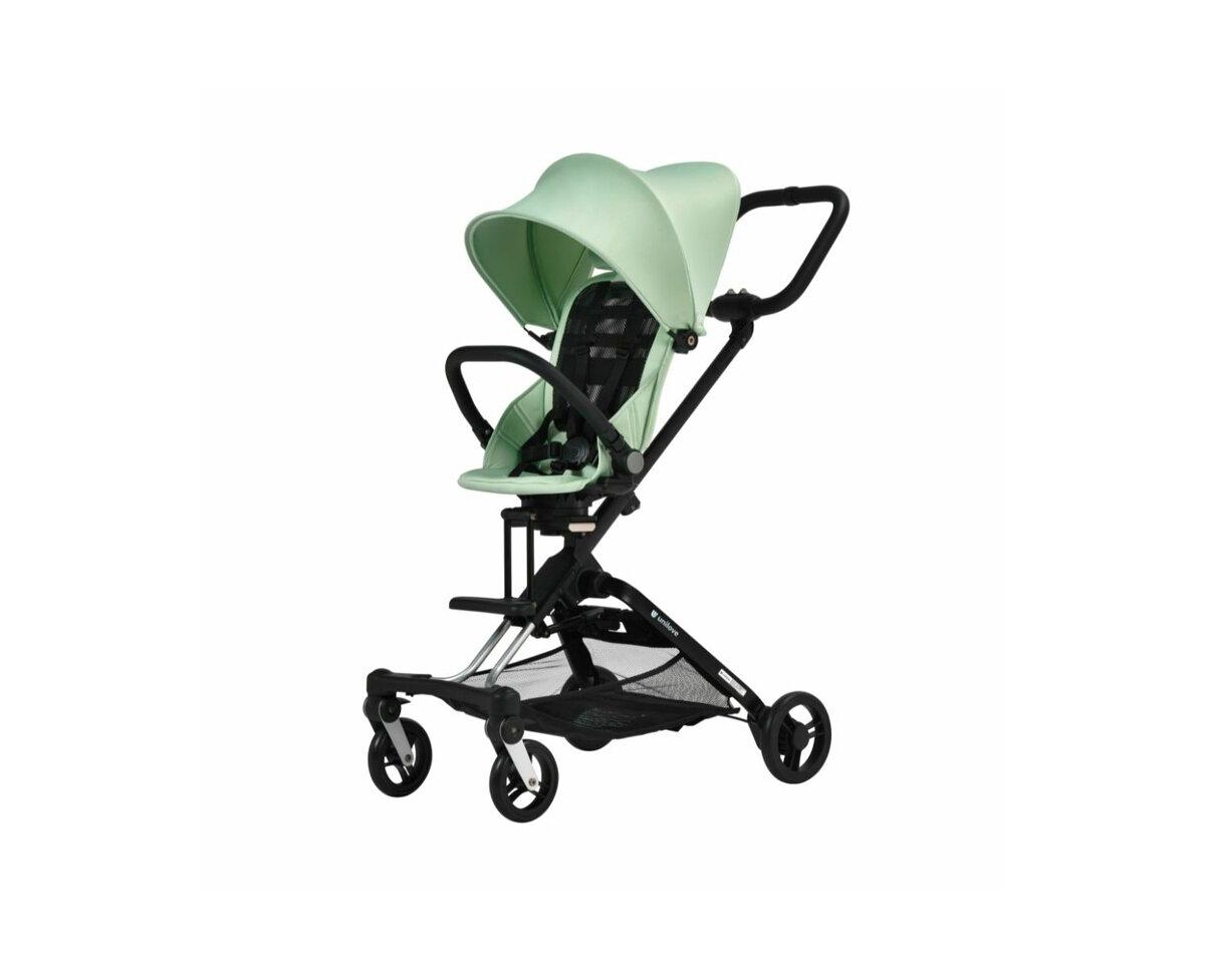 Unilove On The Go 2-in-1 Lightweight Stroller In Mint Green