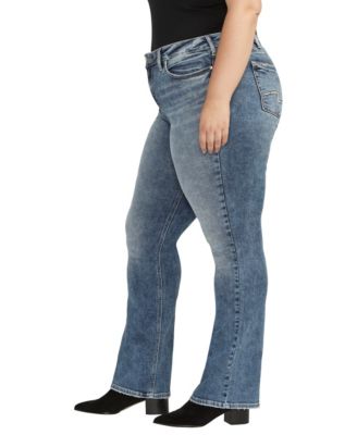 Plus Size Suki Mid Rise Curvy Fit Bootcut Jeans
