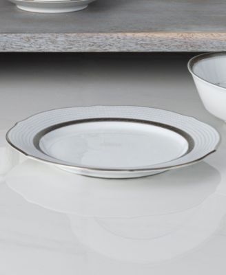 Charlotta 4 Piece 9'' Scalloped Accent Plates Set, Service for 4