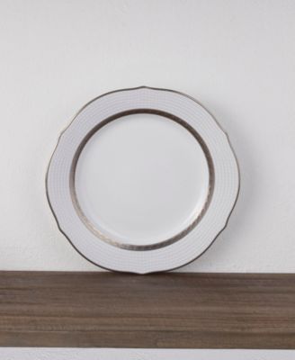 Charlotta 4 Piece 9'' Scalloped Accent Plates Set, Service for 4