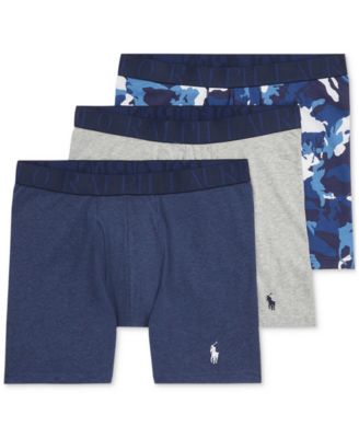Polo Ralph Lauren - Men's 3-Pk. Stretch Classic Fit Boxer Briefs