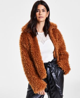 Bar III - Women's Sherpa Jacket, Created for Macy's