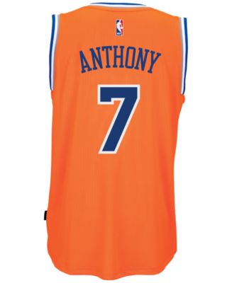 adidas Men's Carmelo Anthony New York Knicks Swingman Jersey - Macy's