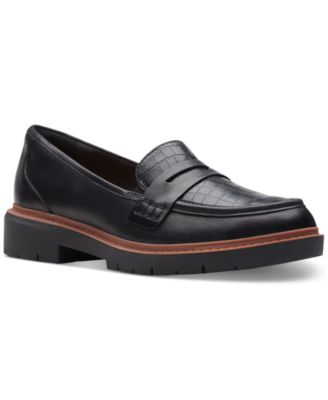 Clarks - Women's Westlynn Ayla Round-Toe Penny Loafers