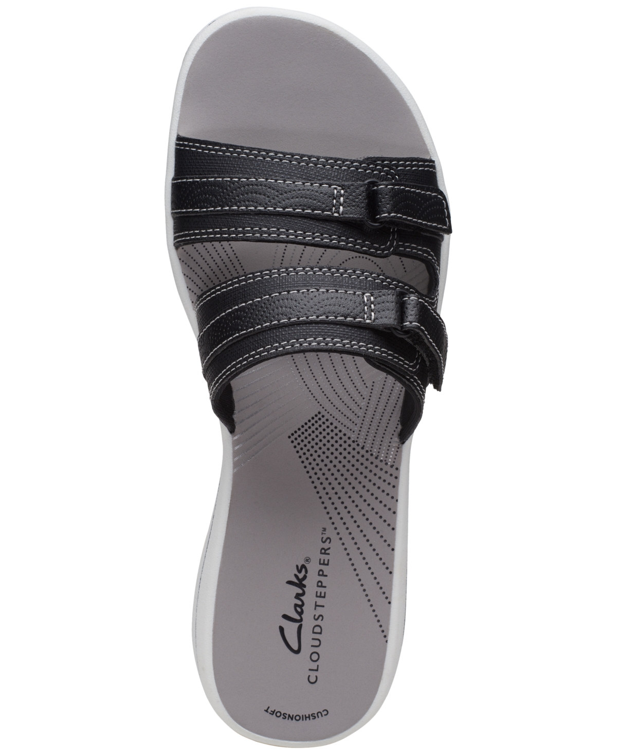 Clarks Women's Cloudsteppers Breeze Piper Comfort Slide Sandals