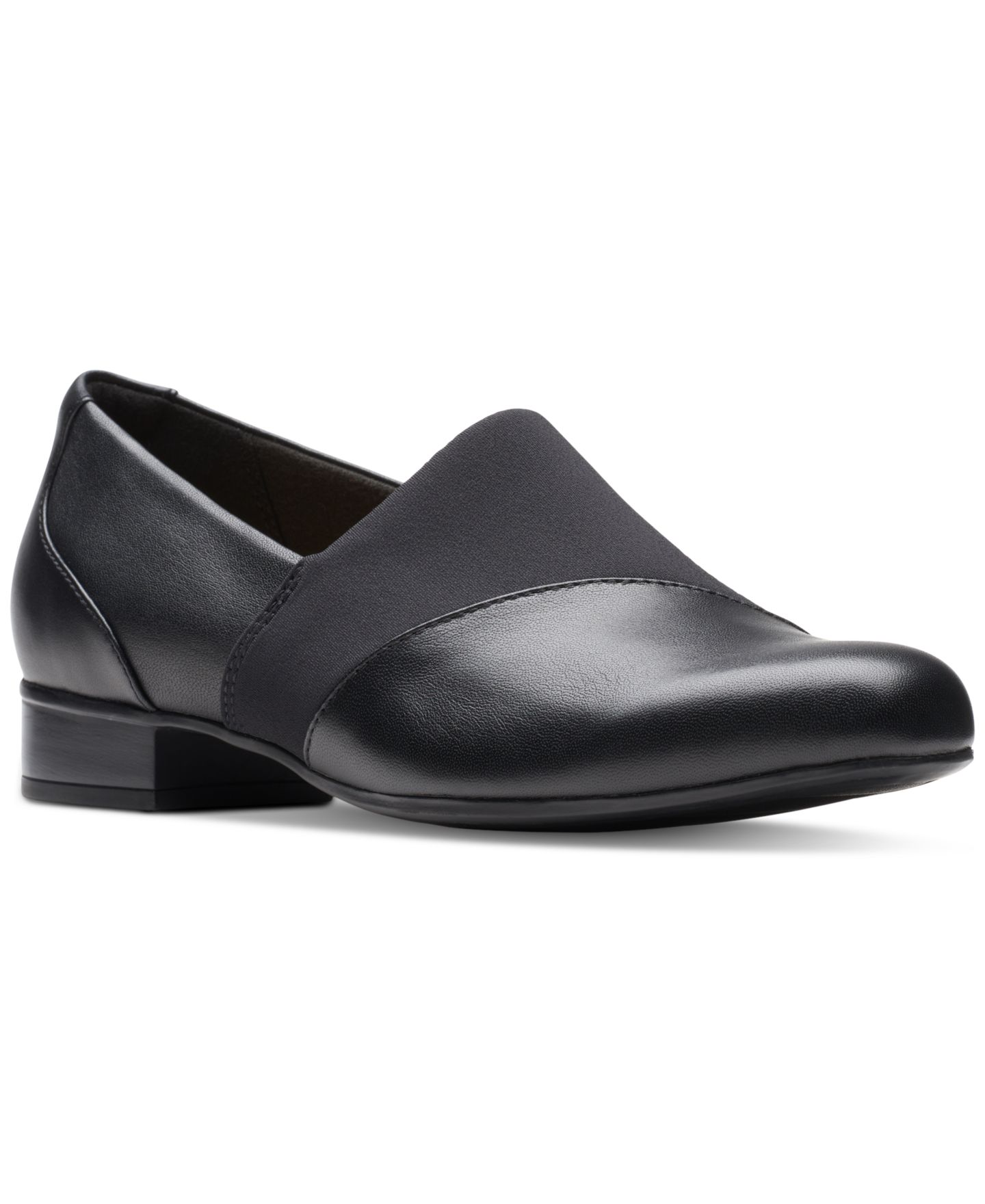 Женские балетки Clarks Juliet Gem без застёжки, цвет: Чёрный — фото 1