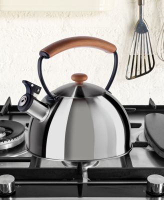 2.5 Litre Whistling Tea Kettle with Wood Handle