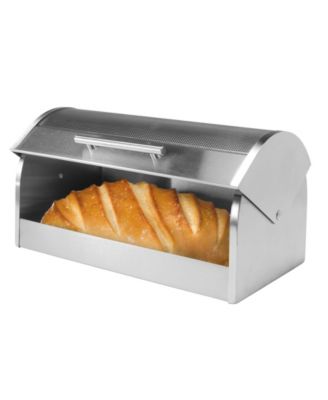 8.5&amp;quot; Bread Box with Tempered Glass Lid