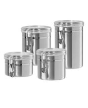 Oggi Jumbo 8 Stainless Steel Flour Clamp Canister - Airtight Food Storage  Container Ideal for Kitchen & Pantry Storage of Flour or other Bulk, Dry