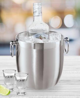 2.8 Litre Ice Bucket with Tongs Set