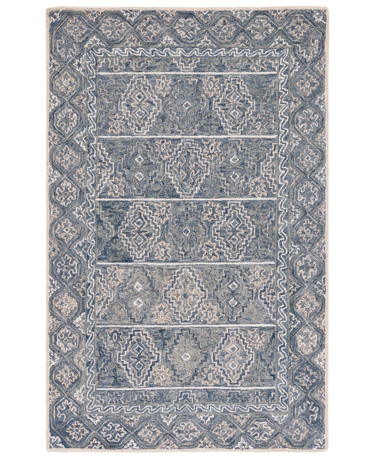 Safavieh Aurora APN275 6' x 9' Area Rug - Blue, Beige