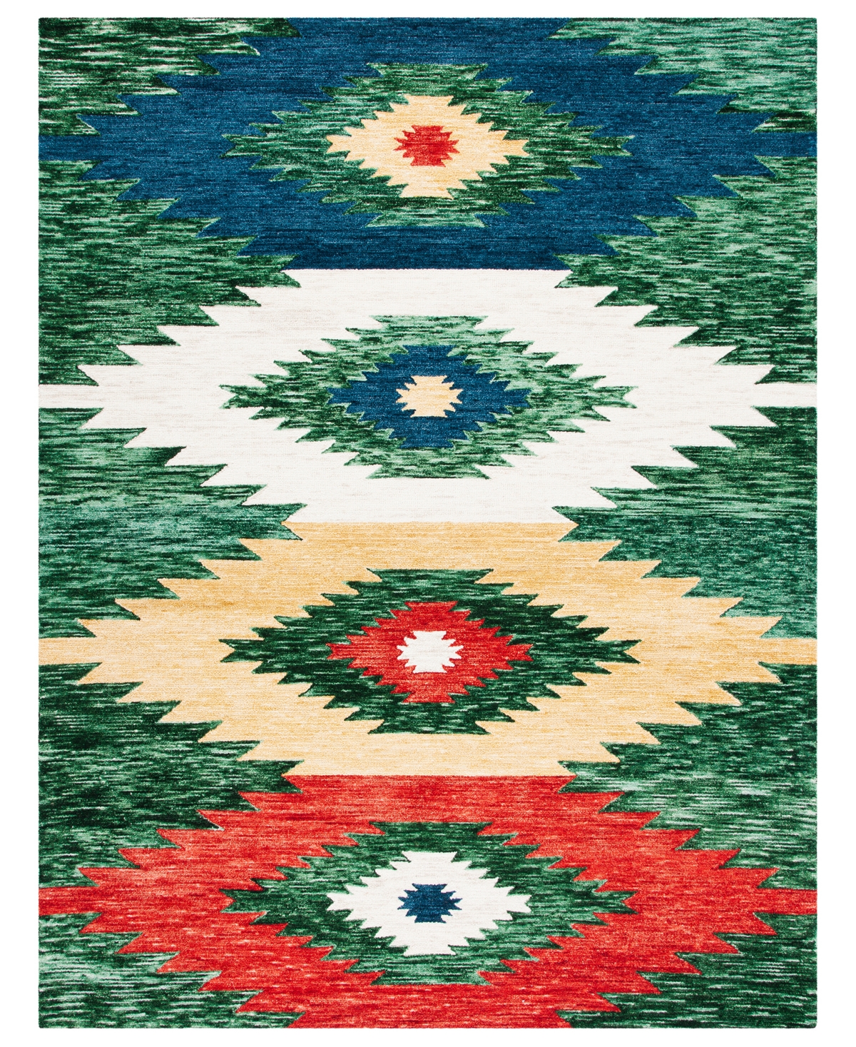Safavieh Aurora APN704 8' x 10' Area Rug - Green, Red