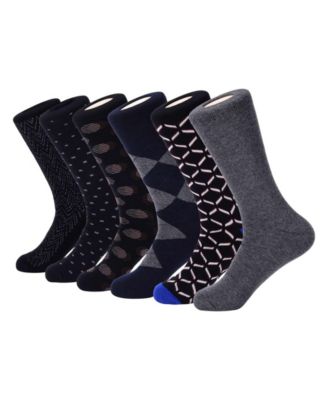 Men's Astral Nightfall Dress Crew Socks 6 Pack