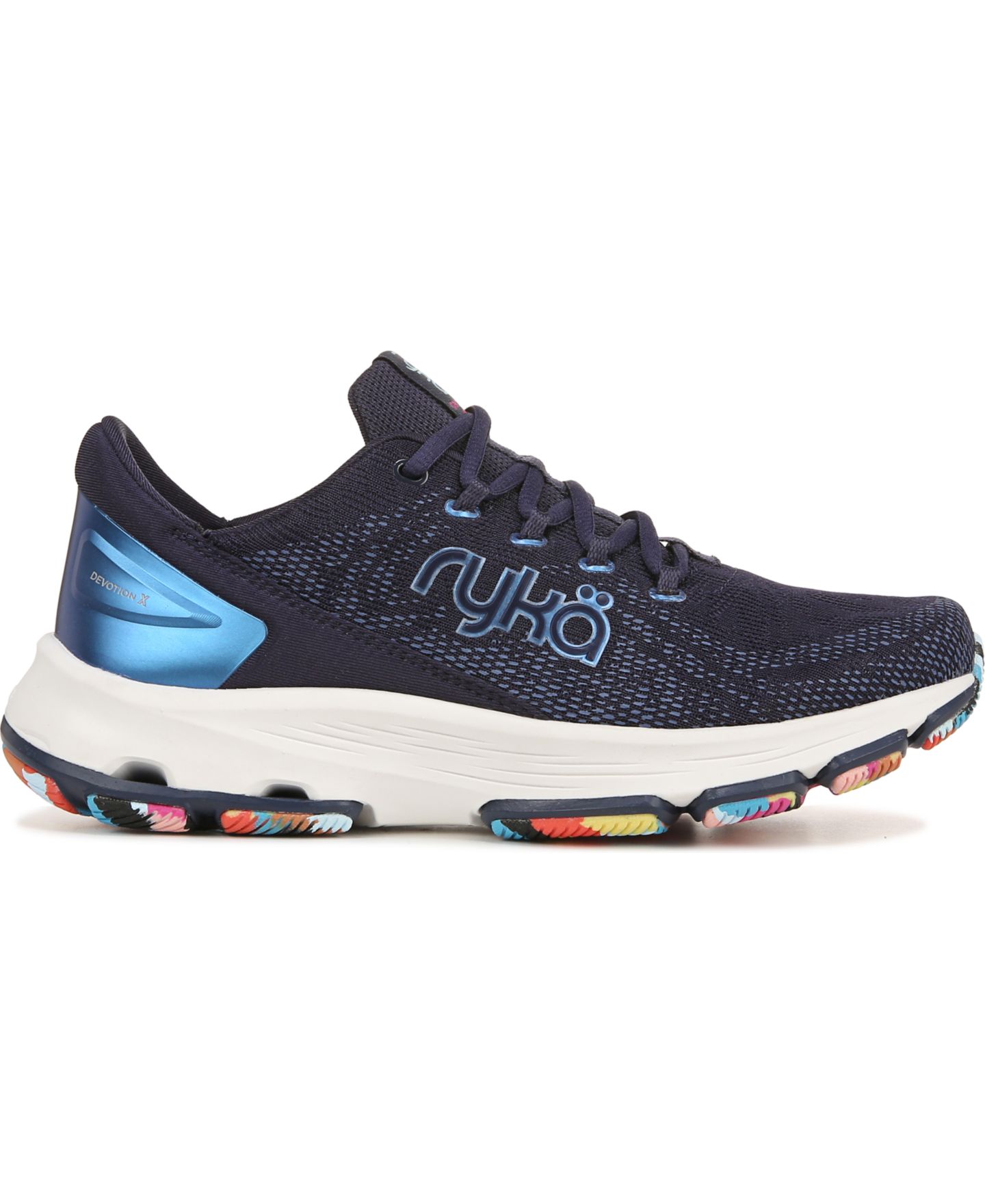 Женские кроссовки Ryka Devotion X Lace Up Walking, цвет: Синий сетчатый, вариант 1 — фото 2