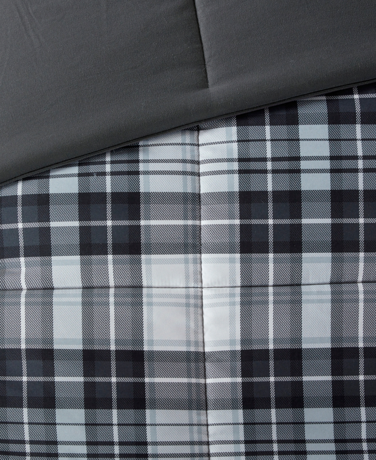 Madison Park Essentials Parkston Reversible 3-Pc. Comforter Set, -White