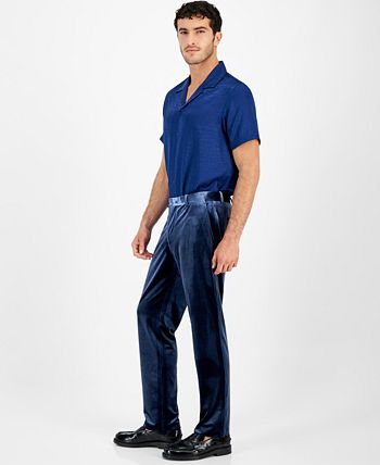 I.N.C. International Concepts Men's Alec Slim-Fit Velvet Pants, Created for  Macy's - Macy's