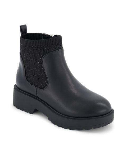 Ботинки Marc Fisher Heidi Platform Outsole Chelsea Boots для девочек, цвет: Чёрный