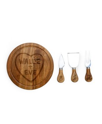 Disney's Wall-E Acacia Brie Cheese Cutting Board Tools Set