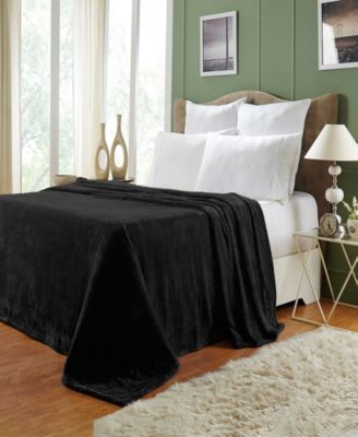 Wrinkle Resistant Plush Fleece Throw, 50" x 60"