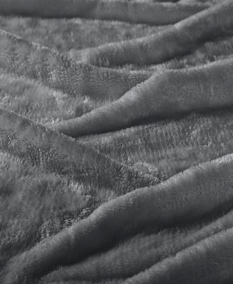 Wrinkle Resistant Plush Fleece Throw, 50" x 60"