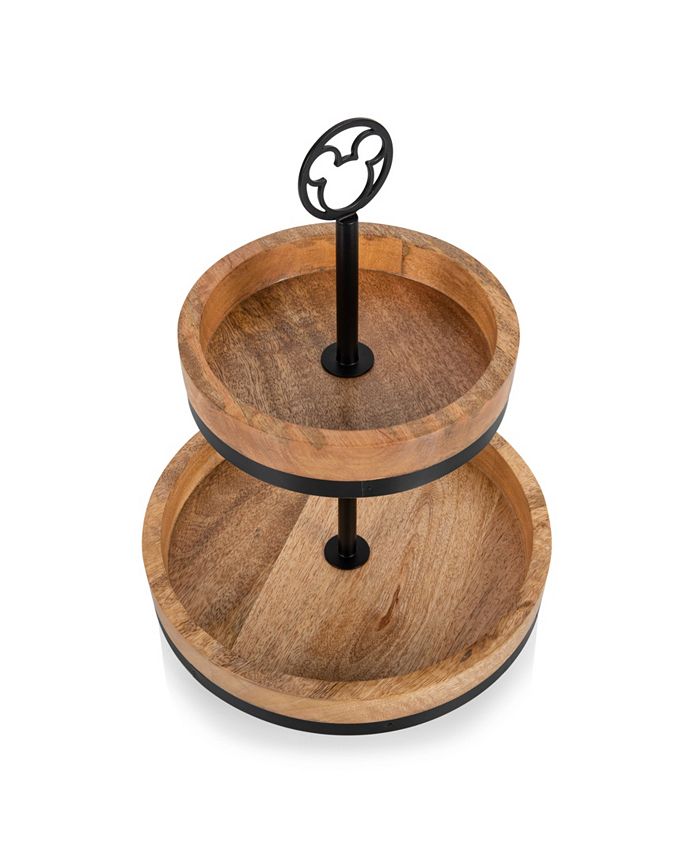 Toscana Disney's Mickey Mouse Two Tier Serving Tray Macy's