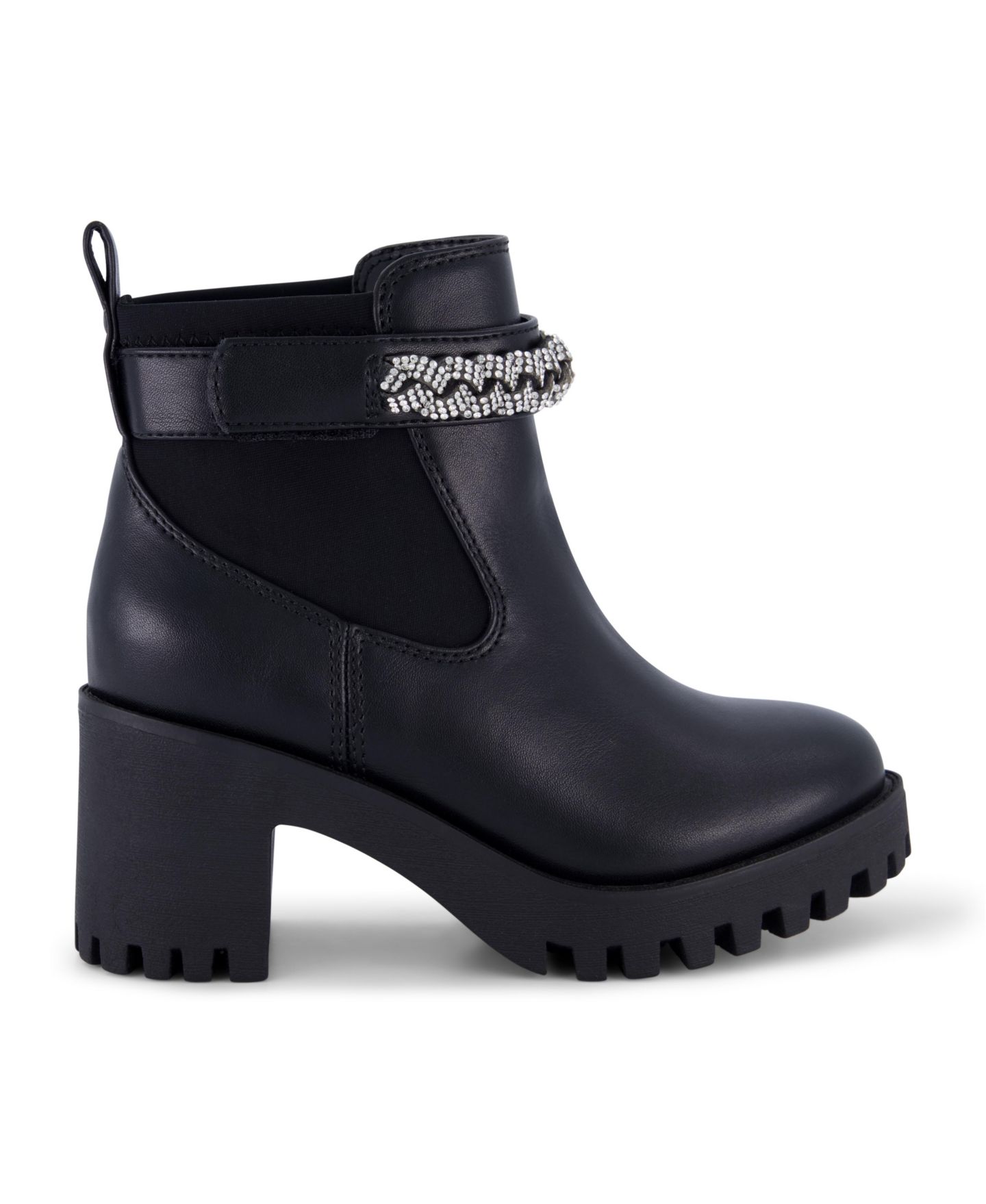 Ботинки Marc Fisher Marika Ankle Strap Chelsea Boots для девочек, цвет: Чёрный — фото 2
