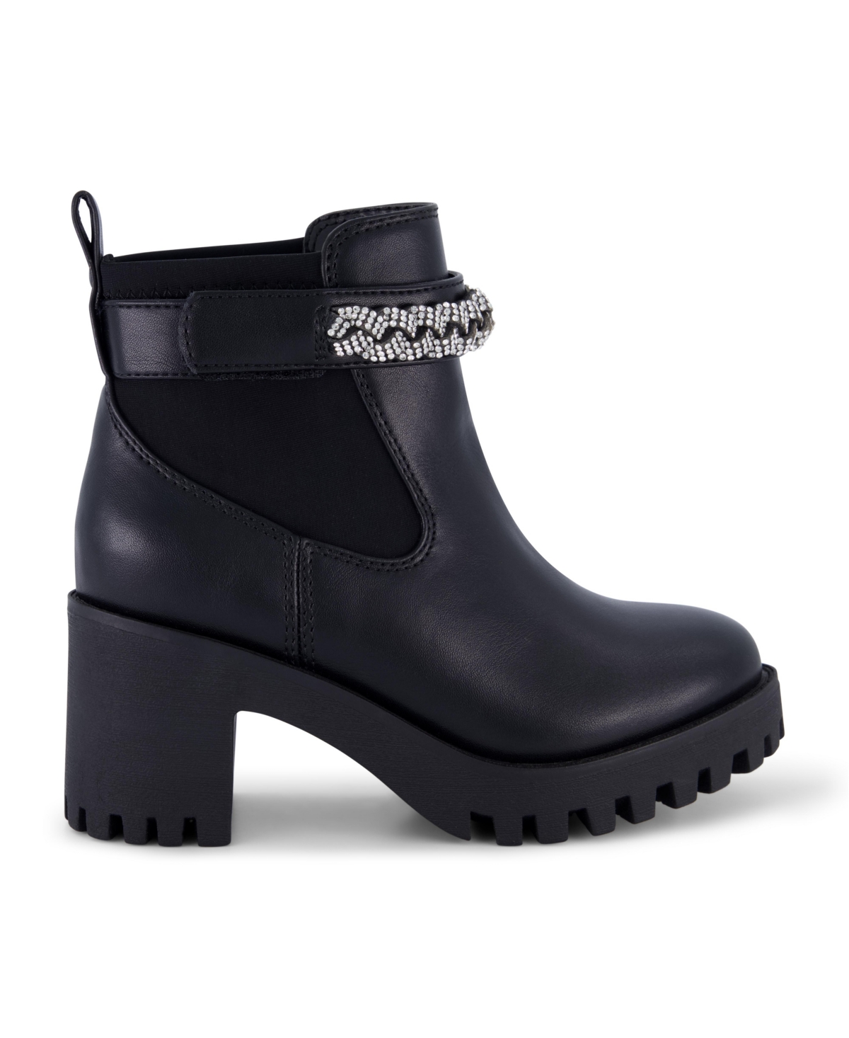 Marc Fisher Little Girls Marika Ankle Strap Chelsea Boots