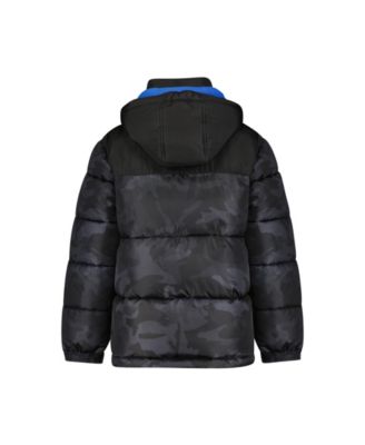 Minus Zero Big Boys Color Block Puffer Coat