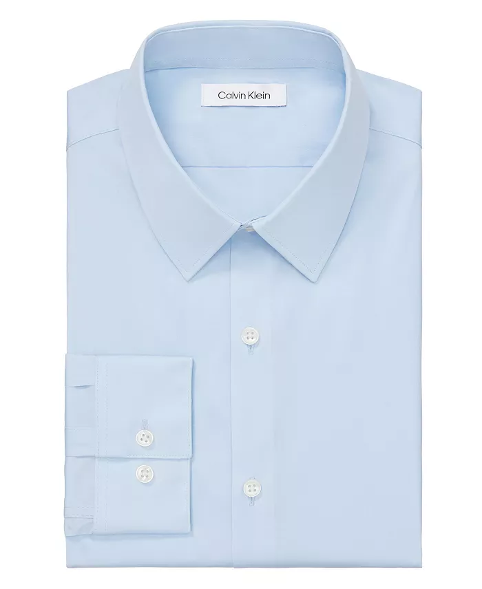 Men's CK X Extra-Slim Stretch Dress Shirt - thumbnail 9