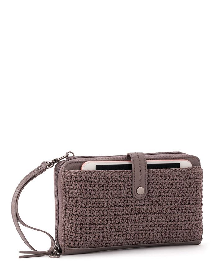 The Sak Iris Leather Smartphone Convertible Crossbody Wallet Macy's