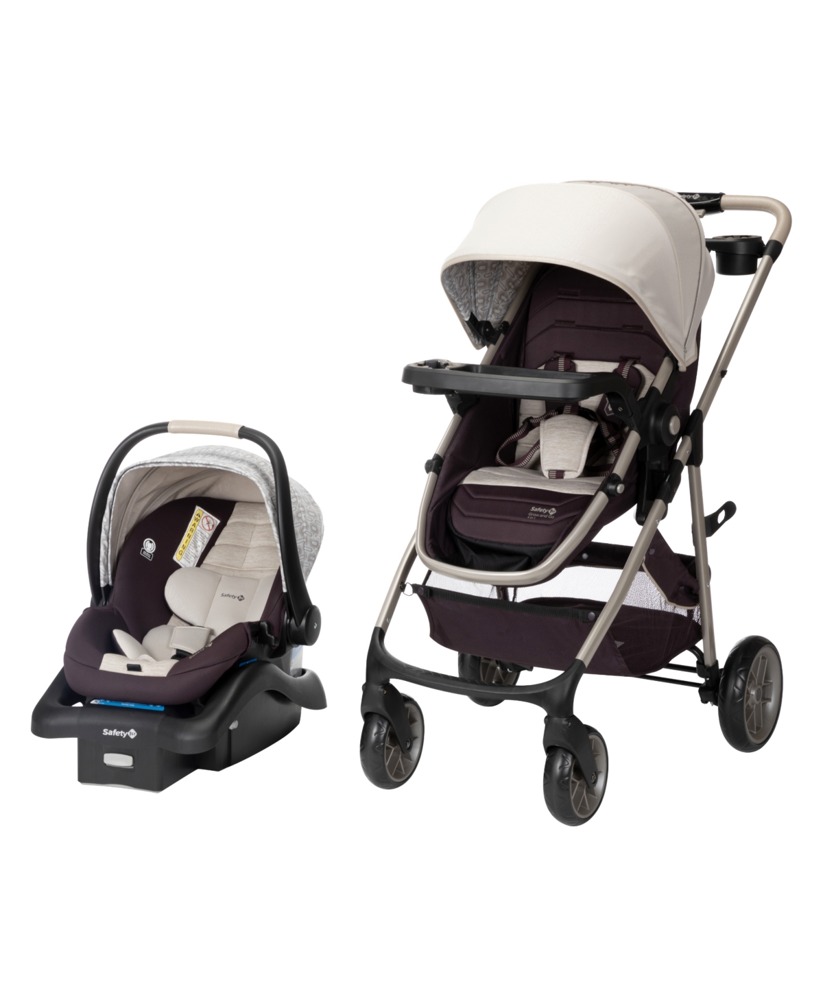 Safety 1st Baby Deluxe Grow and Go Flex 8-in-1 Travel System