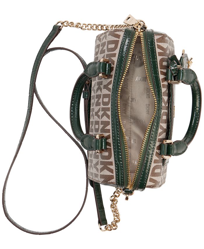 DKNY Paige Mini Monogram Duffle Bag Macy's