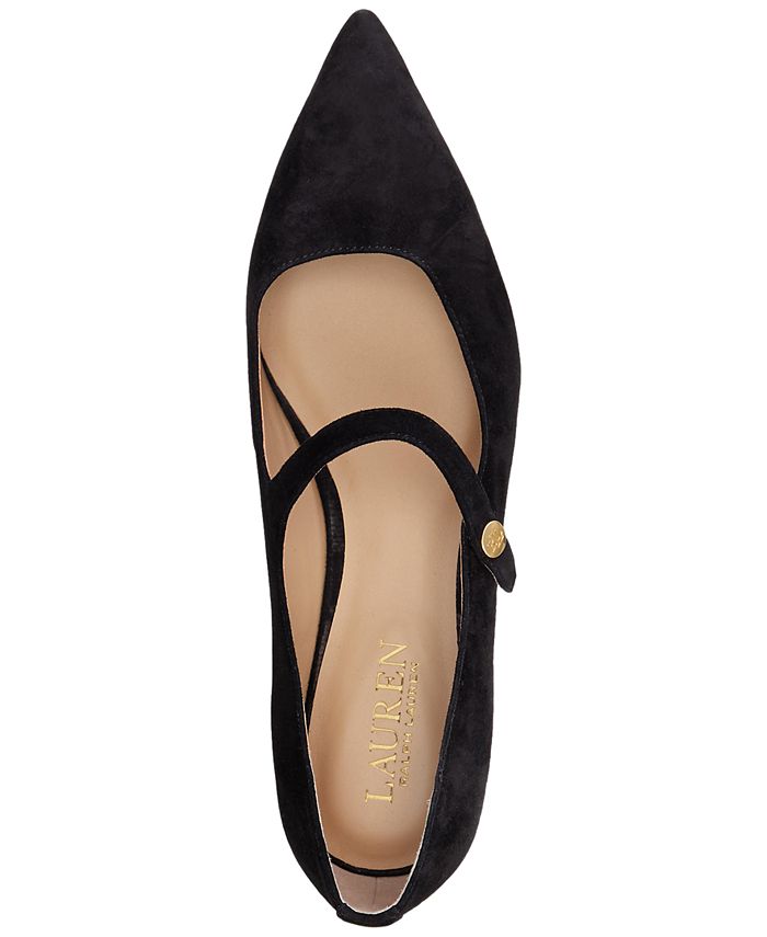 Ralph lauren on sale velvet flats