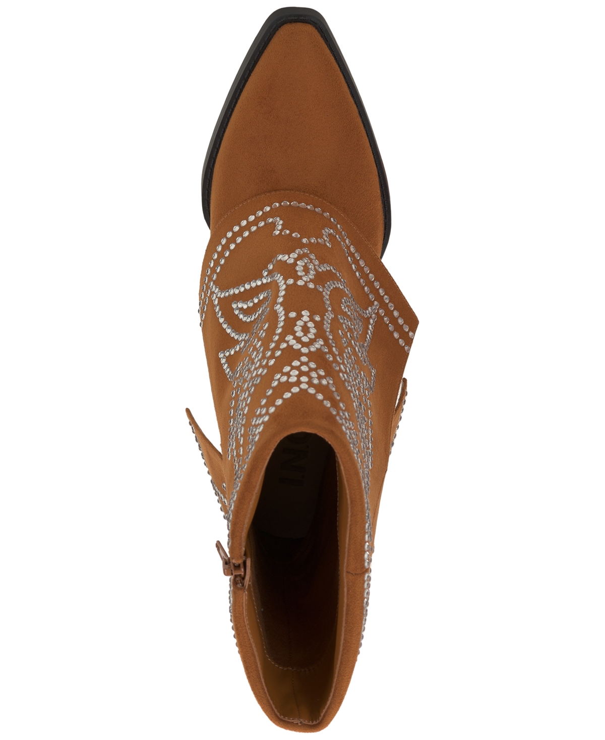 I.n.c. International Concepts Women's Jadiza Fold-Over Cuffed Cowboy Boots, Created for Macy's