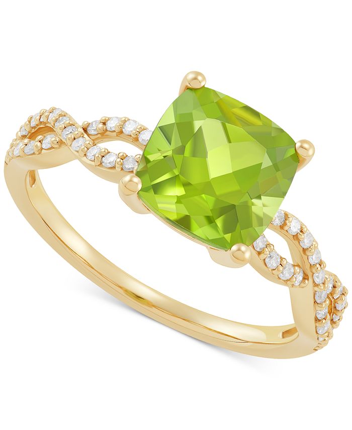 Macy's peridot hotsell rings