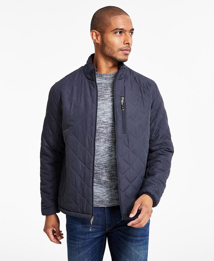 Tommy hilfiger Diamond Quilted Jacket Blue