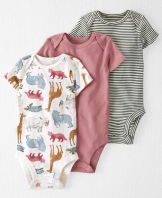 Carter's - Baby Assorted Cotton Bodysuits, Pack of 3