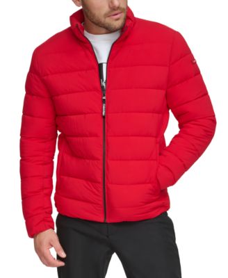 Men's Quilted Infinite Stretch Water-Resistant Puffer Jacket