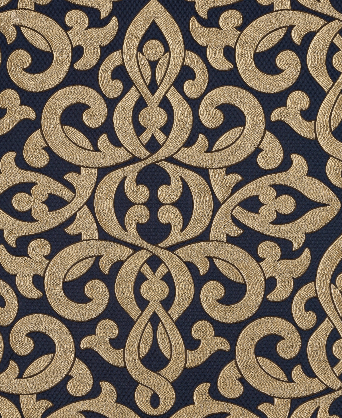 J Queen New York Biagio Window Ascot Valance In Navy