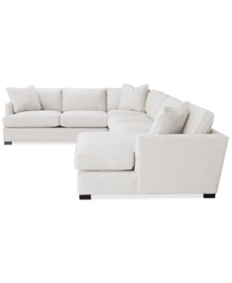 CLOSEOUT! Nightford 148" 4-Pc. Fabric Chaise Sectional, Created for Macy's
