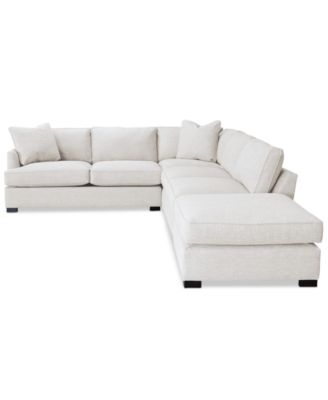 CLOSEOUT! Nightford 143" 4-Pc. Fabric L Sectional, Created for Macy's