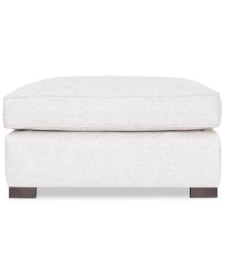 CLOSEOUT! Nightford 38" Fabric Bumper Ottoman, Created for Macy's