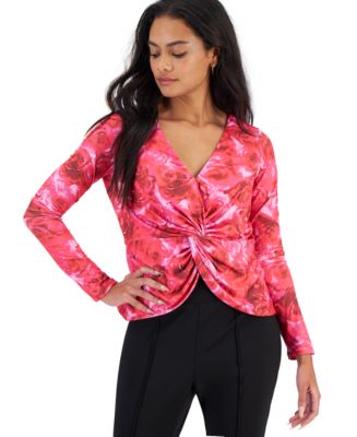 macy's inc long sleeve tops