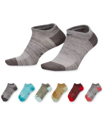 Women s Everyday Lightweight No Show Training Socks 6 Pairs