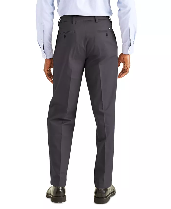 Men's Signature Classic Fit Iron Free Khaki Pants with Stain Defender - thumbnail 10