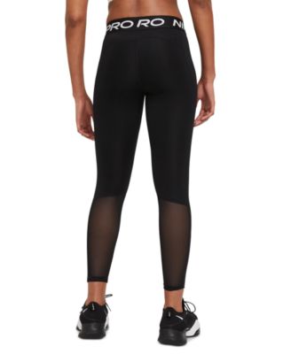 Pro Women's Mid-Rise Mesh-Paneled Leggings