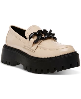 DV Dolce Vita - Women's Larazzo Chain Platform Lug Sole Loafer Flats