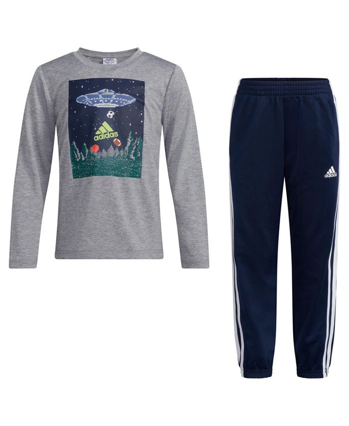 Adidas youth hot sale melange jogger